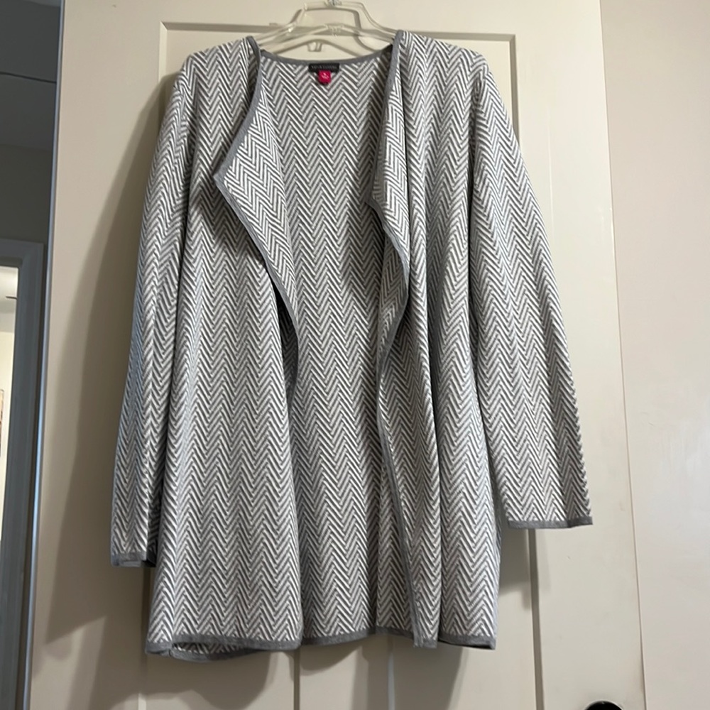 Herringbone Waterfall Cardigan